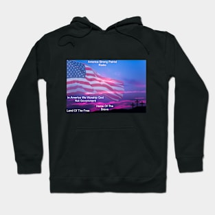 In America We Worship God Not Government Hoodie